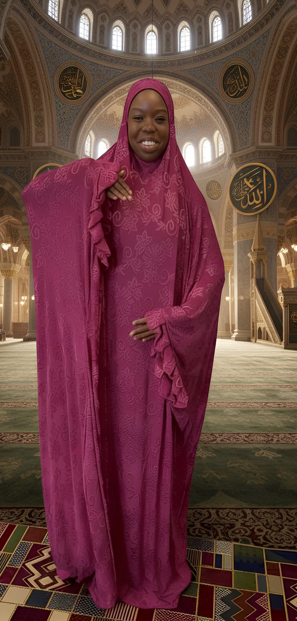 Jacquard Prayer Dress