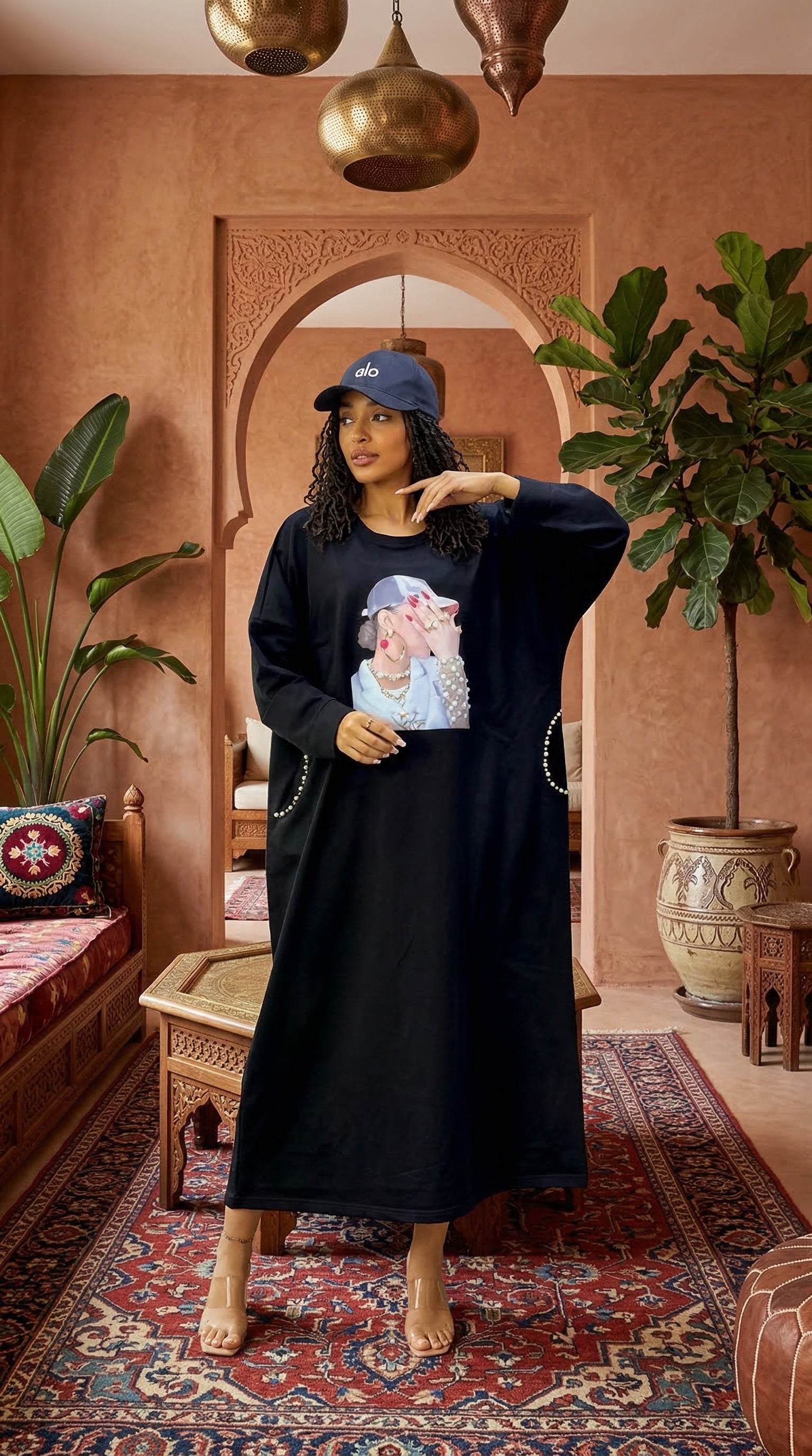 Urban Muse Oversized Maxi Dress”