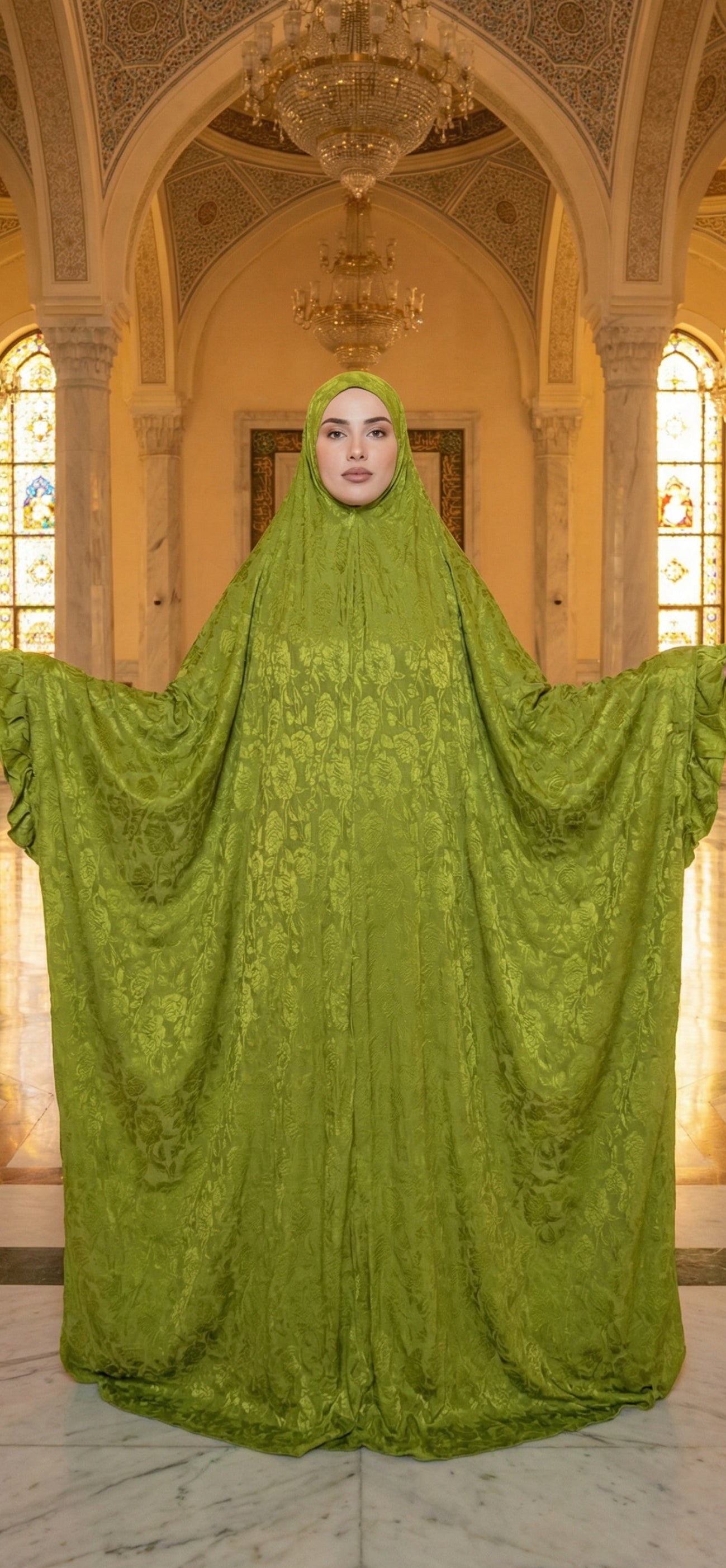 Jacquard Prayer Dress