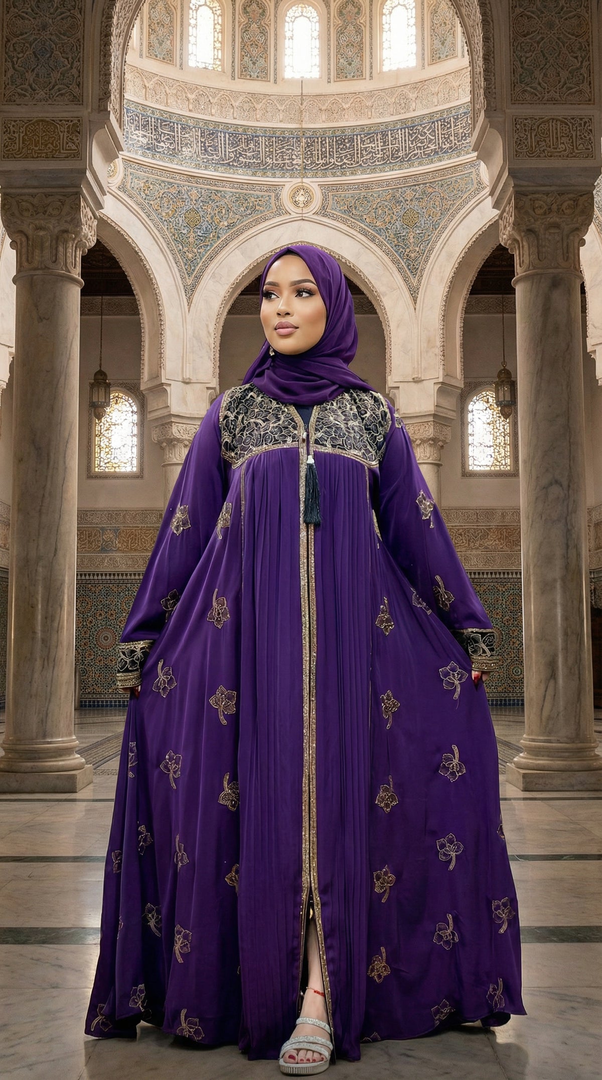 Noor umbrella Abaya