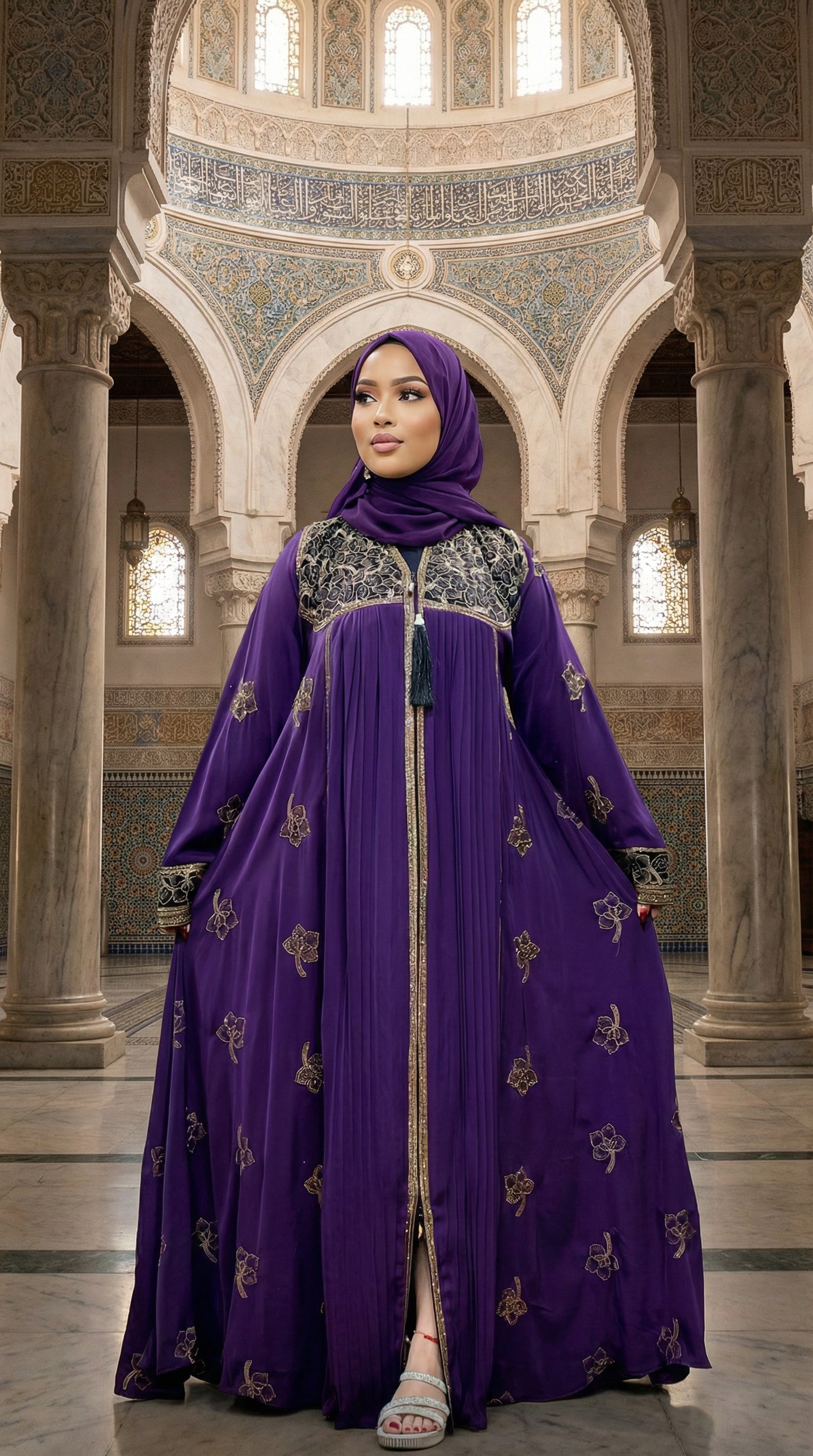 Noor umbrella Abaya