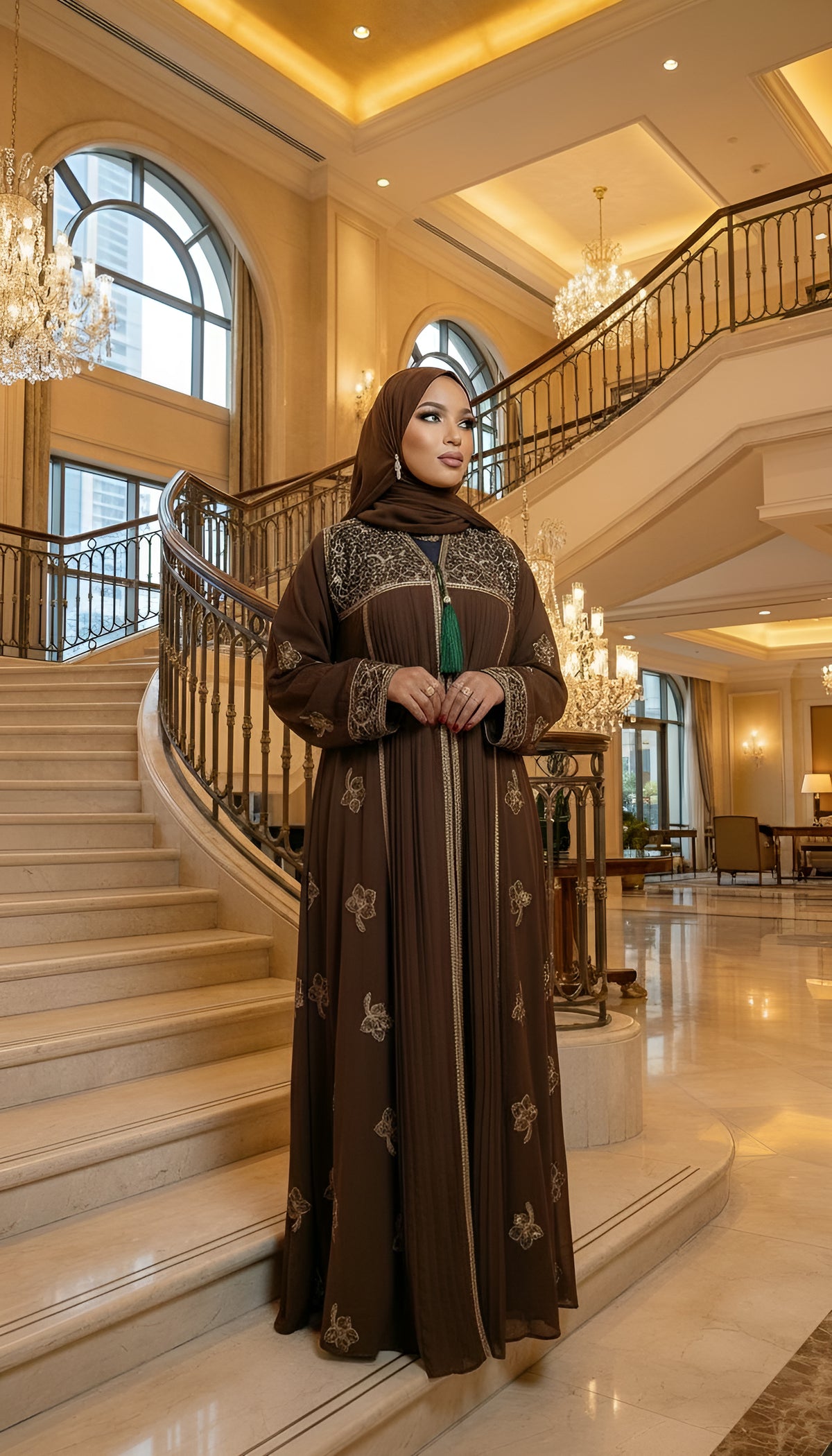 Noor umbrella Abaya