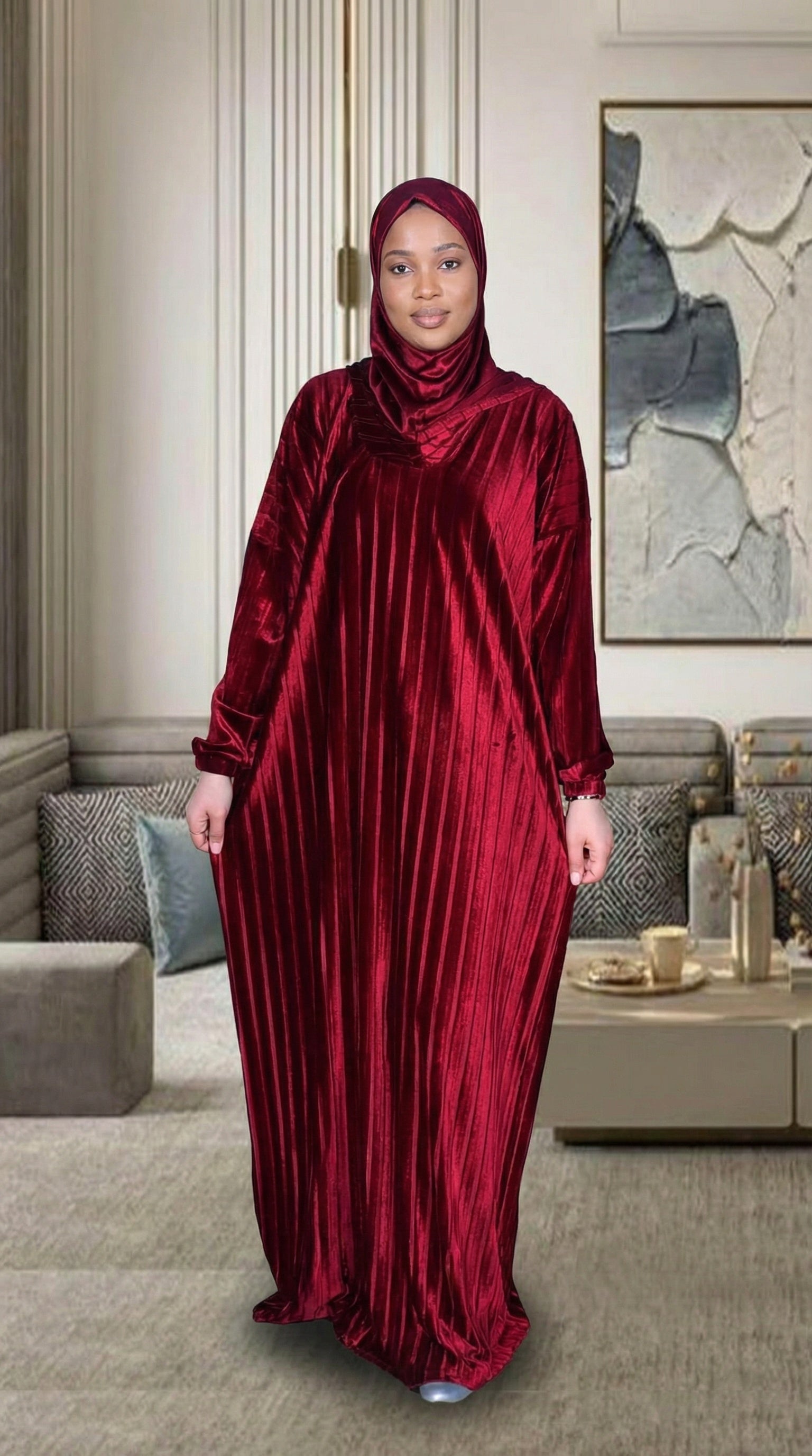 Velvet  Prayer dress