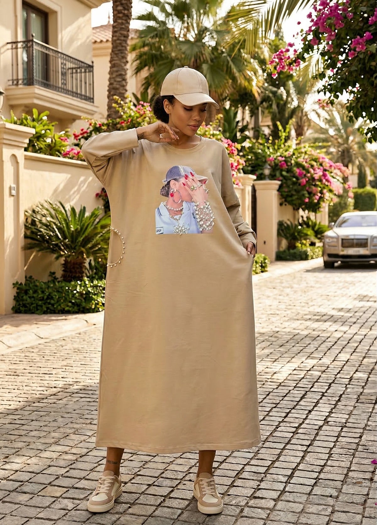 Urban Muse Oversized Maxi Dress”